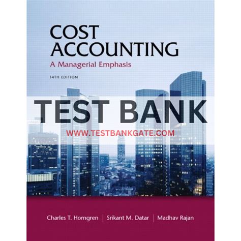 Cost Accounting Charles T Horngren 14e Solutions Doc