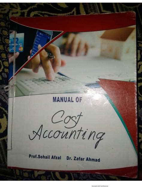 Cost Accounting Sohail Afzal With Solution Epub