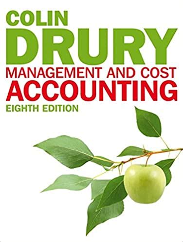 Cost And Management Accounting 7th Edition Ebook PDF