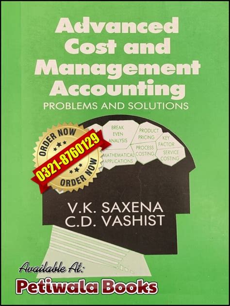 Cost And Management Accounting Problems Solutions Kindle Editon