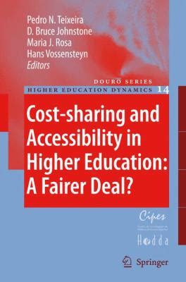Cost-sharing and Accessibility in Higher Education A Fairer Deal? 1st Edition Epub