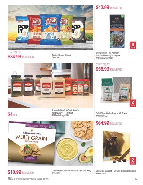 Costco Food Catalogue