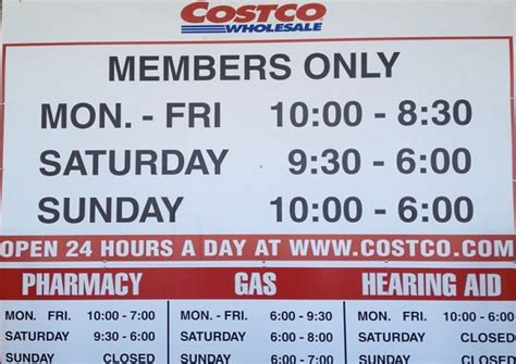 Costco Hours: A Comprehensive Guide to Opening and Closing Times