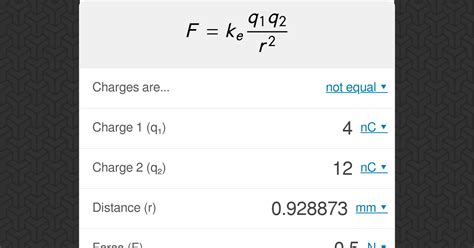 Coulomb Calculator: A Comprehensive Guide