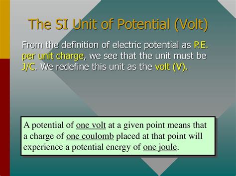 Coulomb per Volt: Unlocking a World of Electrical Potential