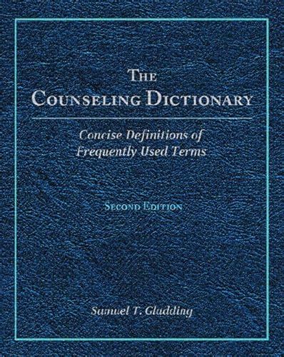 Counseling Dictionary The Concise Definitions of Frequently Used Terms Epub