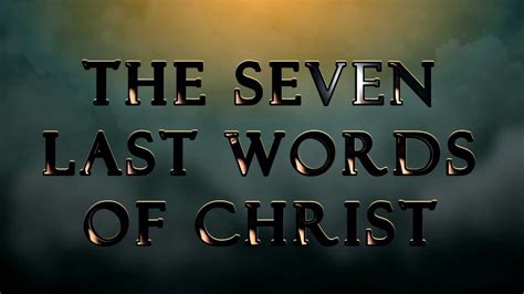 Countdown to Calvary Seven Last Days Sevn Last Words Doc