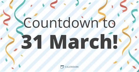Countdown to March 5th