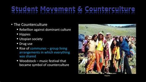 Counterculture and Rebellion: