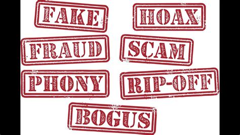 Counterfeit Scams: