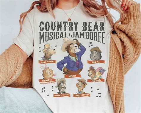 Country Bear Jamboree Shirt: A Symbol of American Entertainment