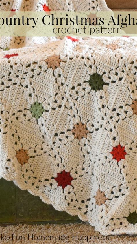Country Christmas Crochet [Christmas Decorations Needlework Craft Hobbies] Ebook Kindle Editon