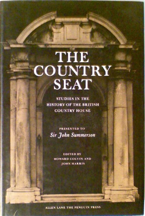 Country Seat Studies in the History of the British Country House Kindle Editon