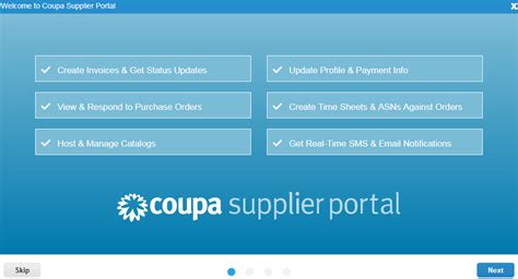 Coupa's Supplier Portal: A Comprehensive Solution for Supplier Collaboration and Efficiency