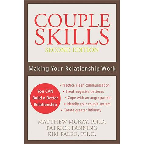 Couple Skills Making Your Relationship Work PDF