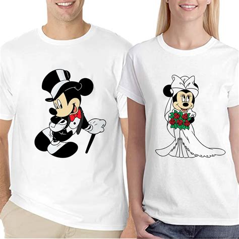 Couples Mickey and Minnie Mouse Shirts: A Timeless Symbol of Love and Laughter