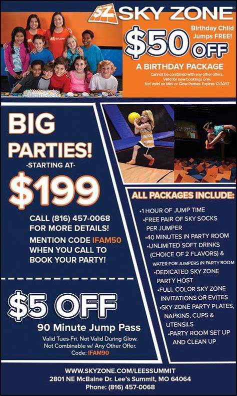 Coupon Code Sky Zone: 100% Verified Discount Codes for Unlimited Fun