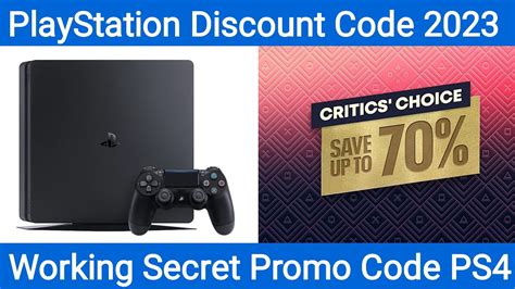 Coupon Codes for PS4: A Comprehensive Guide