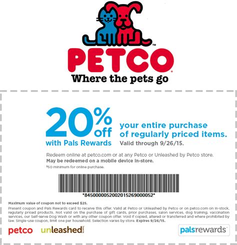 Coupons For Petco In Store Printable