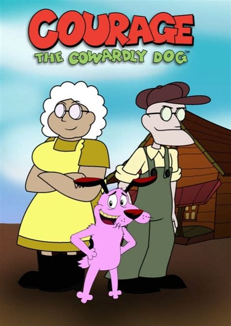 Courage the Cowardly Dog's Legacy: A Timeless Icon Embroidered on T-Shirts