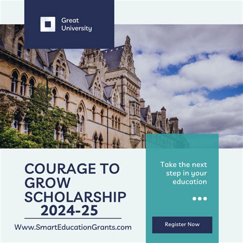 Courage to Grow Scholarship: Unleashing Your Potential for a Limitless Future