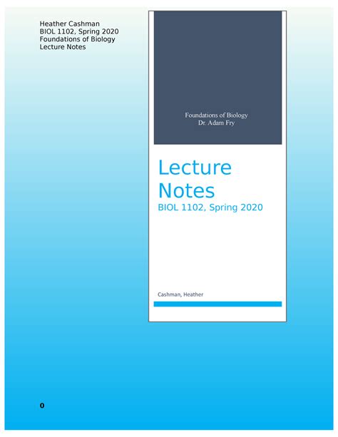 Course Catalog Augusta University Biol 1102 Spring 2019