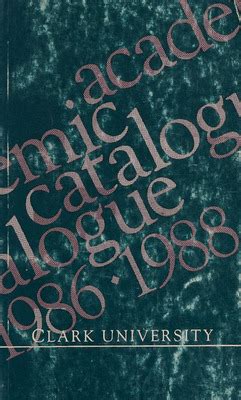 Course Catalog Clark University