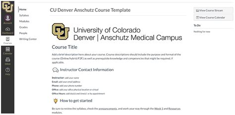 Course Catalog Cu Denver Summer 2018