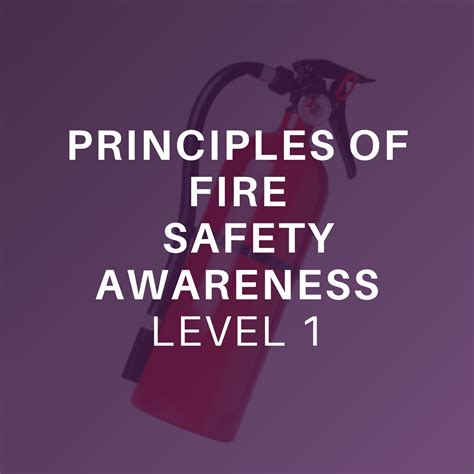 Course Curriculum: In-Depth Coverage of Fire Safety Principles