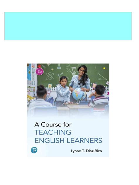 Course For Teaching English Learner Diaz Ebook Epub