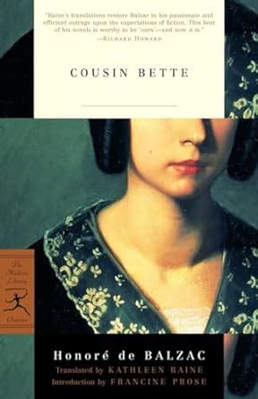 Cousin Bette Modern Library Classics Reader