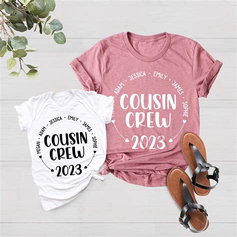 Cousins T-Shirts: An Ode to Family Bonds and Cherished Memories