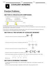 Covalent Bonding Chapter 8 Answer Key Epub