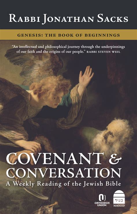 Covenant and Conversation Genesis The Book of Beginnings Doc