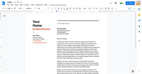 Cover Letter Format Google Doc: The Ultimate Guide