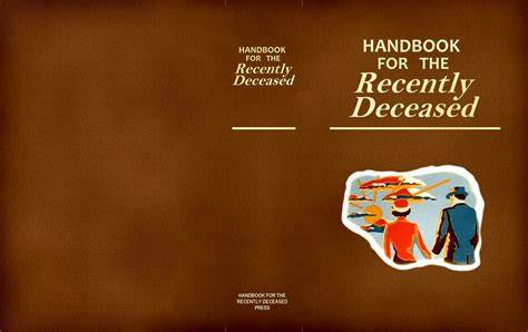 Cover Printable Template Handbook For The Recently Deceased