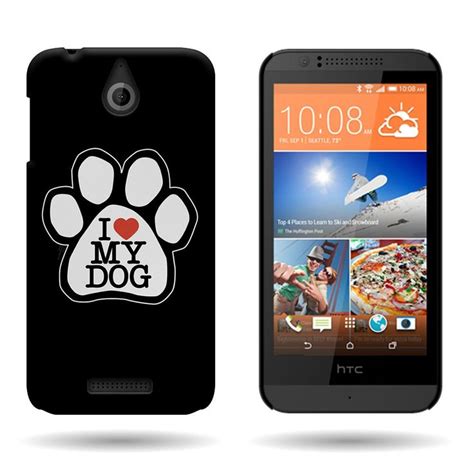 CoverON HTC Desire 510 Rubberized Epub