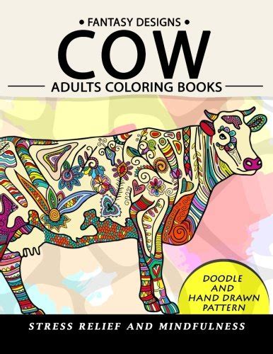 Cow Adults Coloring Books Stress-relief Coloring Book For Grown-ups Epub