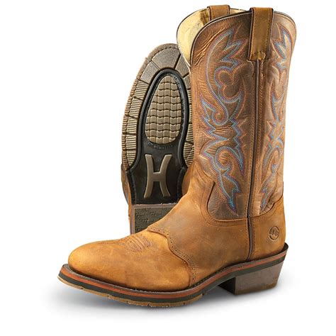 Cowboy Boots with Steel Toes