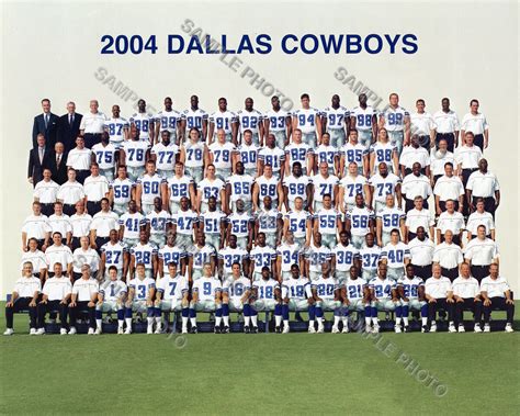 Cowboys 2004 Roster: A Detailed Look at Every Player