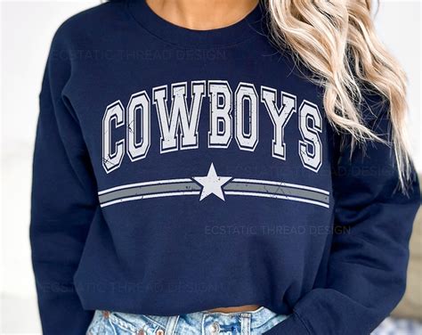 Cowboys Sweatshirt Womens: A Timeless Fashion Statement