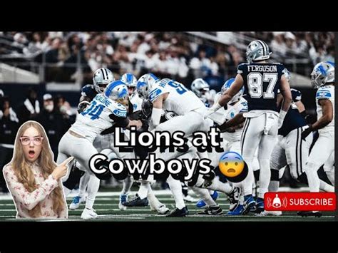 Cowboys vs Lions: A Clash of the Gridiron Titans