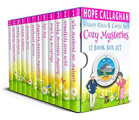 Cozy Mysteries 12 Book Box Set Garden Girls and Cruise Ship Cozy Mystery Series Reader