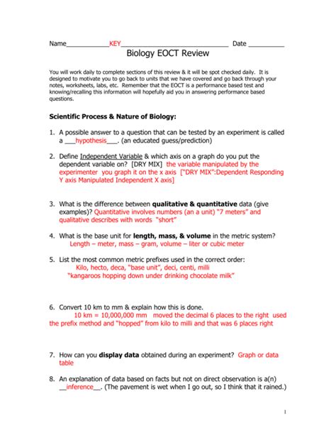 Cp Biology Eoct Review Answers Epub