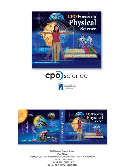 Cpo Focus On Physical Science Textbook Answers Doc