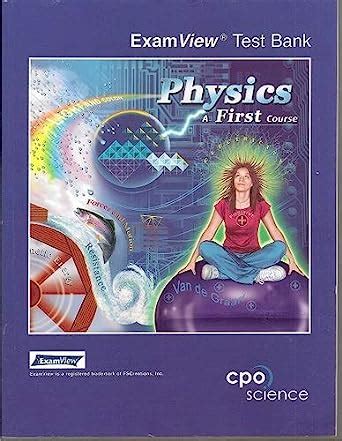 Cpo Science Physics A First Course Answers PDF