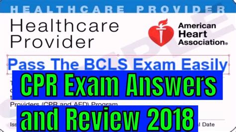 Cpr Certification Answers Doc