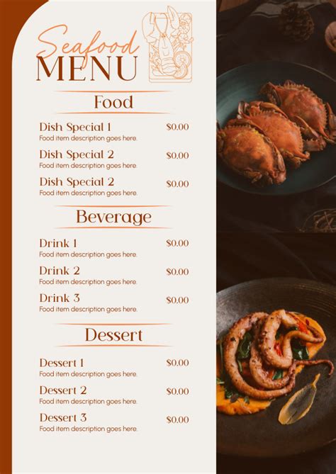 Crab at Bay 2023 Seafood Restaurant Menu: Savor the Delights of the Deep