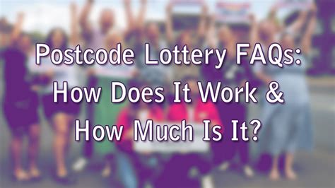 Cracked the Code: Postcode Lottery How Does It Work Explained (Easy!)