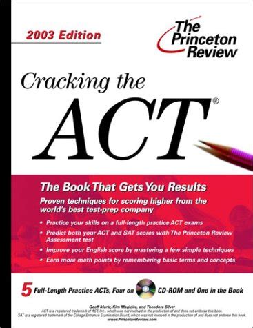 Cracking ACT 2003 Edition College Test Prep Epub